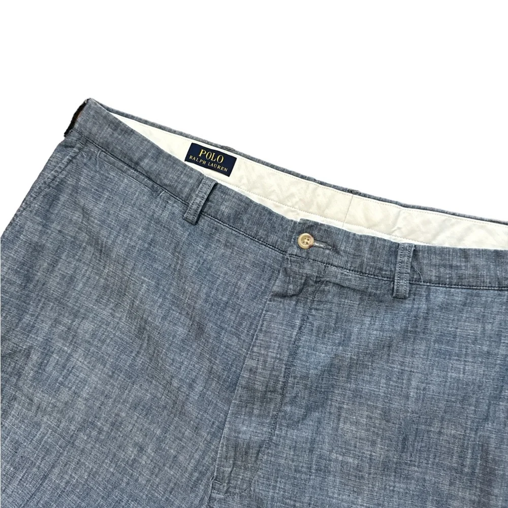Polo Ralph Lauren Men’s‎ Chino Shorts Size 44B Blue/Gray Casual Cotton Shorts